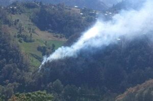 Se registran los primeros incendios en la Sierra de Zongolica