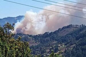 Se registran los primeros incendios en la Sierra de Zongolica