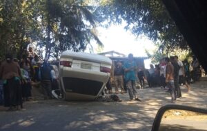 Se accidentan habitantes de Soledad Atzompa en Necoxtla