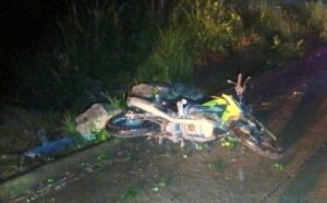 Muere joven de Magdalena tras accidentarse en su motocicleta cuando circulaba sobre el camino viejo a Tonalixco