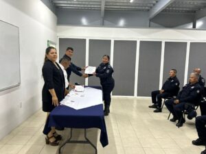 Se capacita Policía Municipal de Zongolica en "Competencias Básicas de la Función Policial"