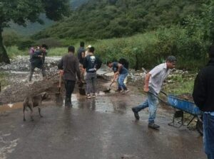 Autoridades Municipales de Nogales cuantifican daños por lluvias