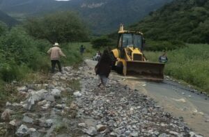 Autoridades Municipales de Nogales cuantifican daños por lluvias