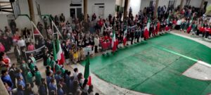 Conmemoran autoridades municipales de Nogales el día de la Bandera