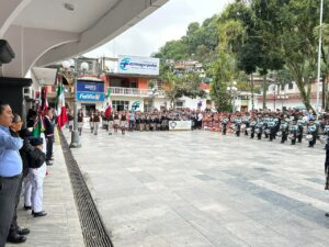 Conmemoración en Zongolica del 218º Aniversario del Natalicio de Benito Juárez
