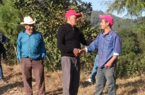 Se compromete candidato del PT a la alcaldía de Xoxocotla, atender la falta de agua