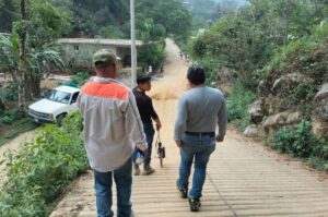 Arrancan trabajos de ampliación a la red de electrificación en Barrio Capultitla, Magdalena