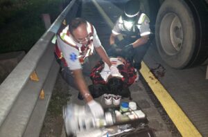 Muere motociclista tras un accidente múltiple