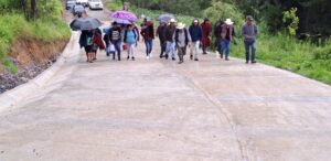 Alcaldesa de Xoxocotla entrega pavimentación del tramo caminero Tonalixco-Tres Cerritos