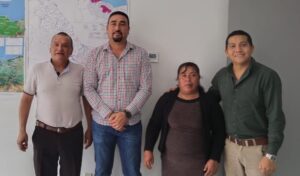 Alcalde electo de Xoxocotla gestiona obras y acciones ante dependencias federales y estatales