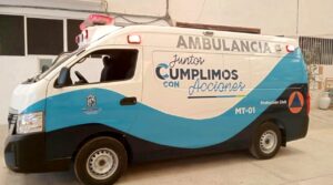 Adquiere ayuntamiento de Tehuipango nueva ambulancia equipada