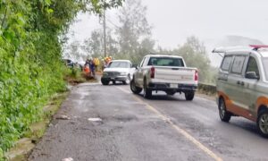 Muere conductor tras irse su unidad al vacío en la federal Zongolica-Orizaba