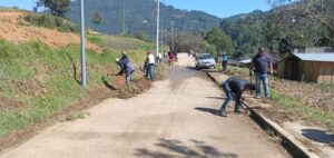 Nuevas autoridades de Xoxocotla inician con limpieza de calles para una mejor imagen del municipio