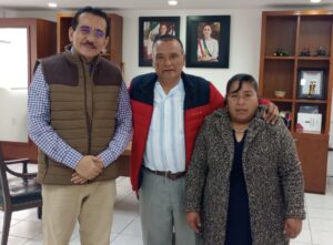 Alcalde de Xoxocotla gestiona apoyos ante la Segob y sedarpa 