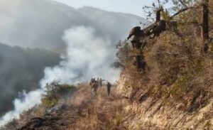 Se registra el primer incendio forestal de 2026 en la Sierra Negra